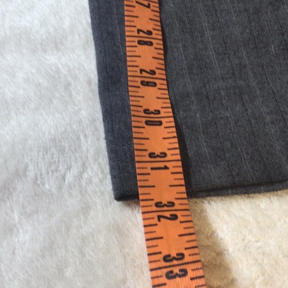 Apt 9 Grey Pin Strip Women’Slanks - Picture 9 of 14